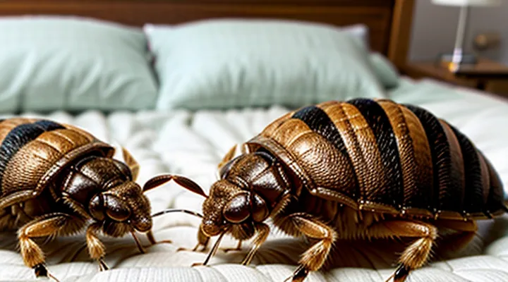 How can you confirm that bed bugs are in your bed?