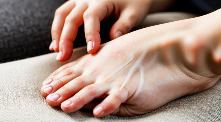 How can you detect a scabies mite on yourself?