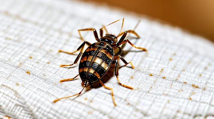 How can you distinguish a bedbug from other insects?