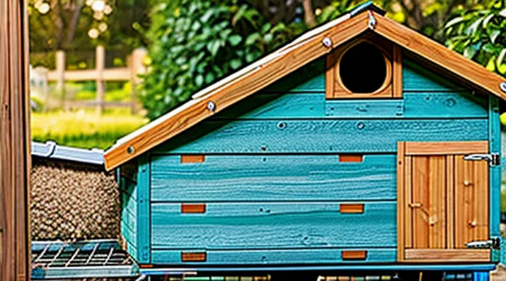 How can you eliminate fleas in a chicken coop at home?