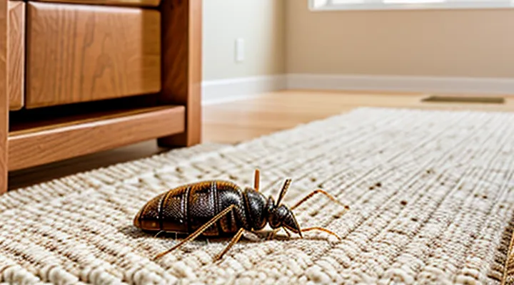 How can you eliminate ground‑dwelling bedbugs in a home?