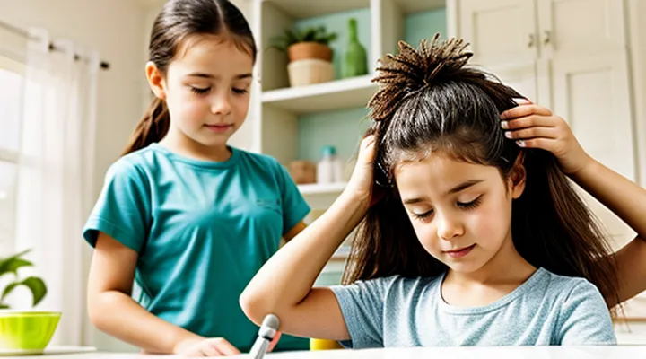 How can you eliminate lice at home in one day?