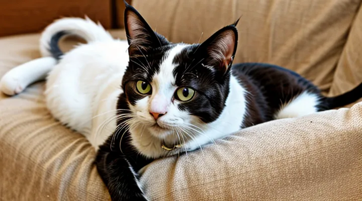 How can you get rid of fleas on a cat?