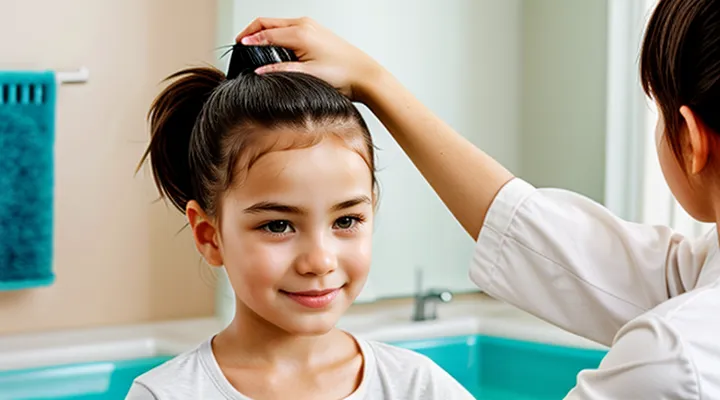 How can you get rid of lice by combing?
