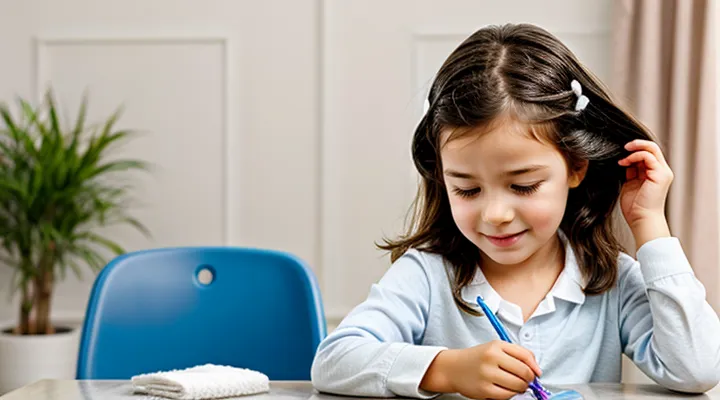 How can you get rid of lice on a child?