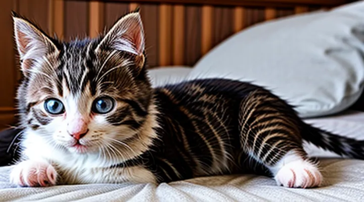 How can you get rid of lice on a kitten?