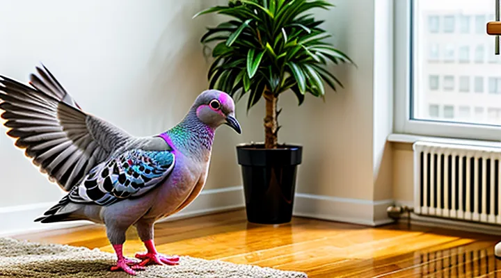 How can you get rid of pigeon mites in an apartment?