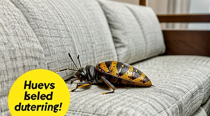 How can you lure bed bugs out of a couch?