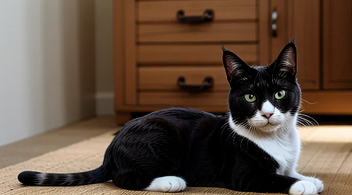 How can you make a flea collar for a cat?