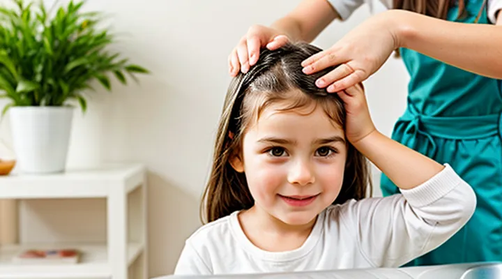 How can you prepare a vinegar solution to combat lice and nits?
