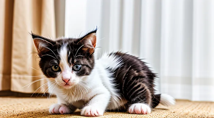 How can you properly comb fleas from a kitten?