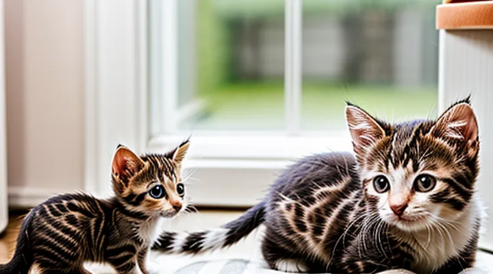 How can you quickly and easily get rid of fleas on small kittens?
