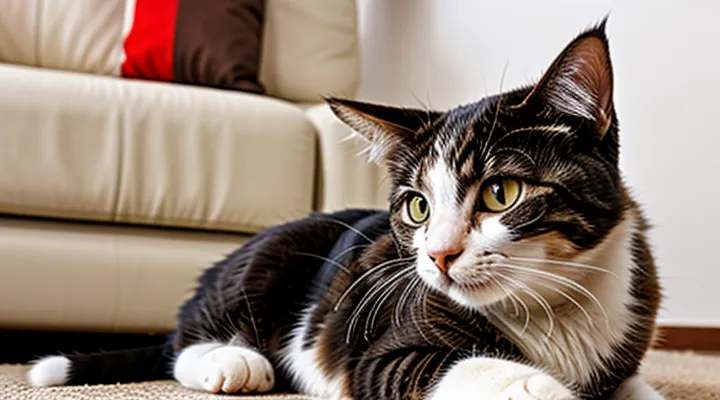 How can you quickly and effectively remove fleas from a cat at home?