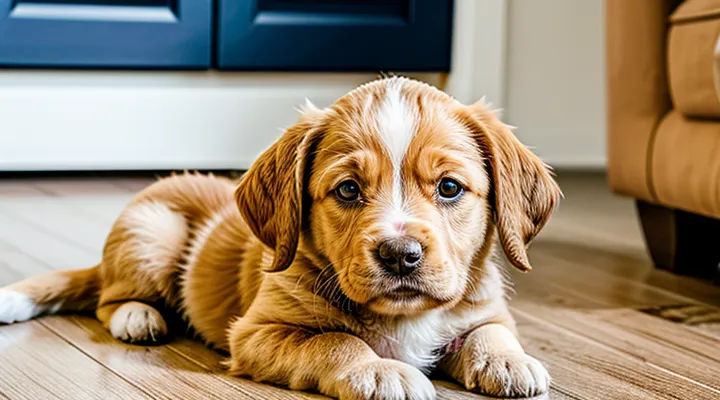 How can you quickly and effectively remove fleas from a puppy at home?