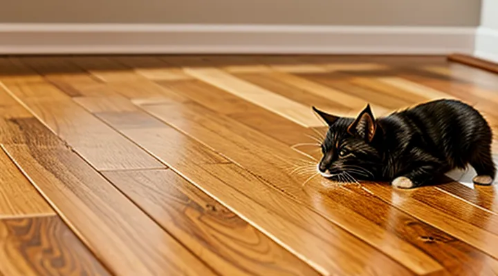 How can you quickly get rid of fleas on the floor at home?