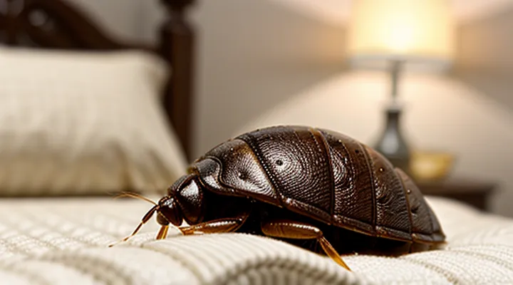 How can you recognize the smell of bedbugs?