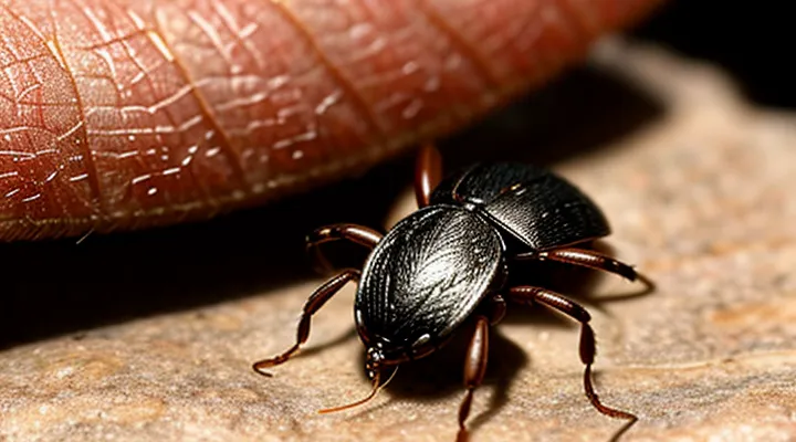 How can you remove a tick from a human body?