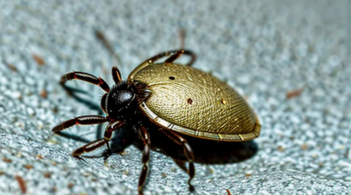 How can you remove an embedded tick without damaging the skin?