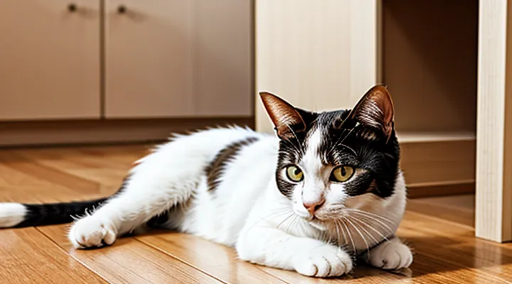 How can you remove fleas from a cat at home quickly and effectively?
