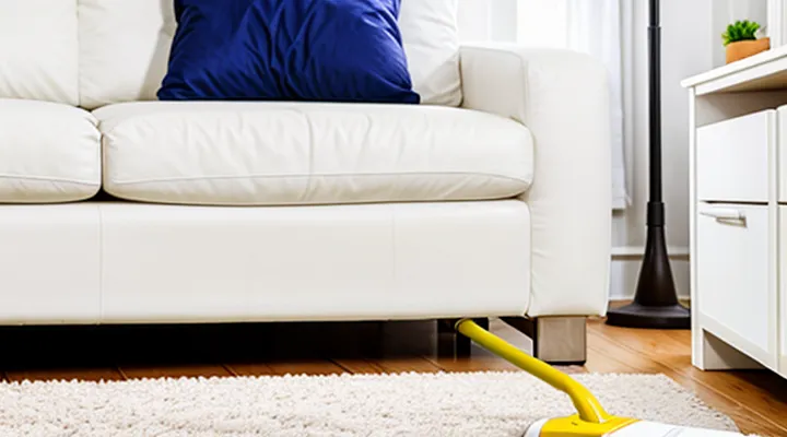How can you remove household fleas in an apartment?