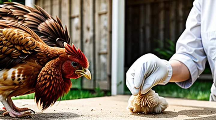 How can you remove lice from chickens at home?