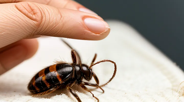 How can you safely get rid of a small tick?