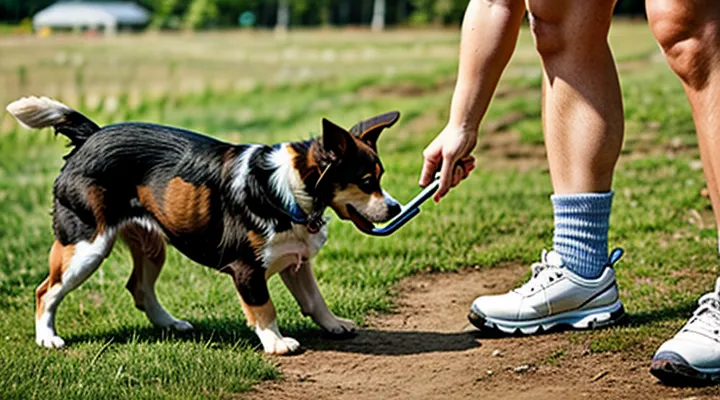 How can you safely remove a tick from a dog?