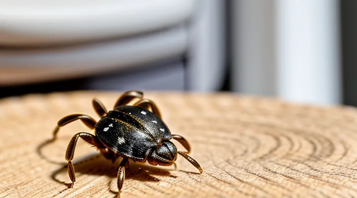 How can you safely remove a tick from a human body at home?