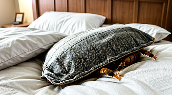 How can you see bedbugs in a bed without special equipment?
