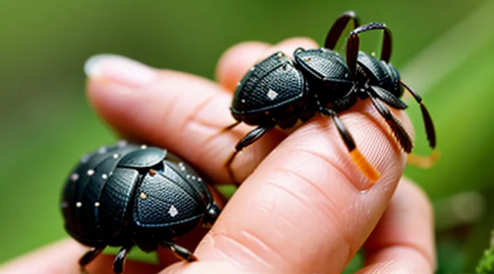How can you tell if a tick carries encephalitis?