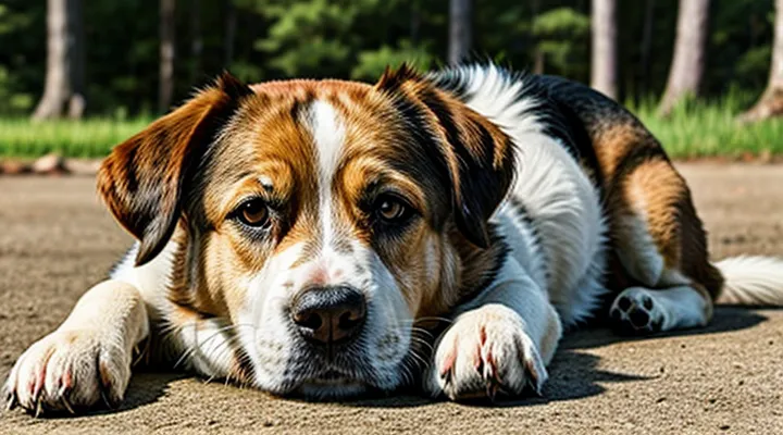 How can you tell if a tick's head remains embedded in a dog?