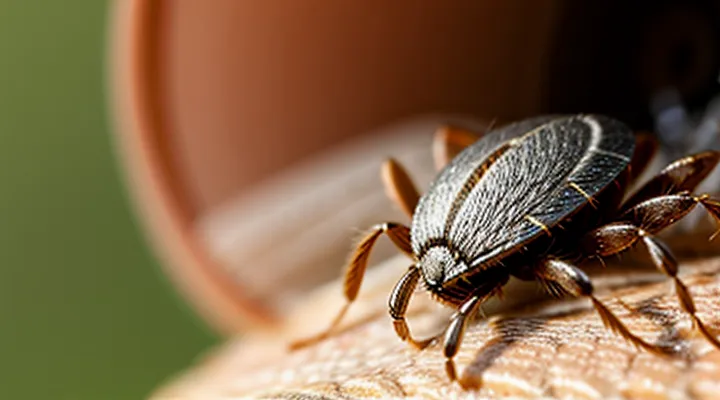 How can you tell if a tick's head remains embedded?