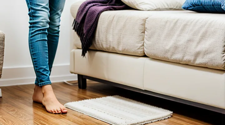 How can you tell if there are fleas in an apartment?