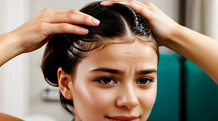 How can you tell if you have lice on your head?