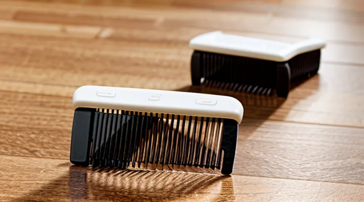 How can you treat a comb for lice?
