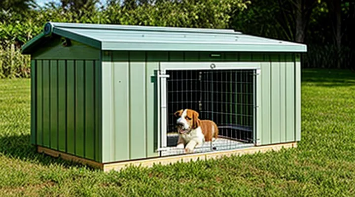 How can you treat a dog kennel for fleas?