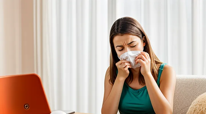 How do allergy symptoms to dust mites manifest?