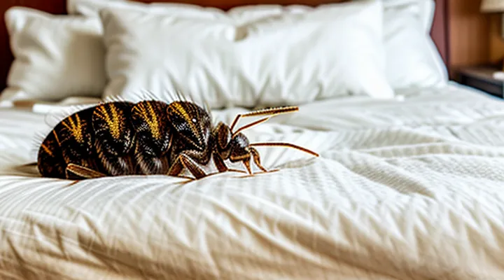 How do bed bugs get under clothing, and how can this be prevented?
