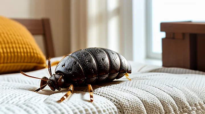How do bedbugs become established in an apartment?