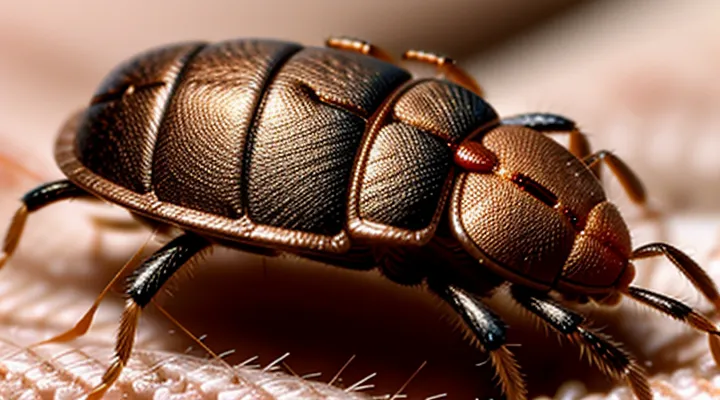 How do bedbugs bite a person’s skin?