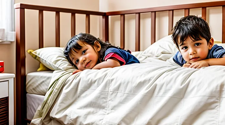 How do bedbugs bite children?