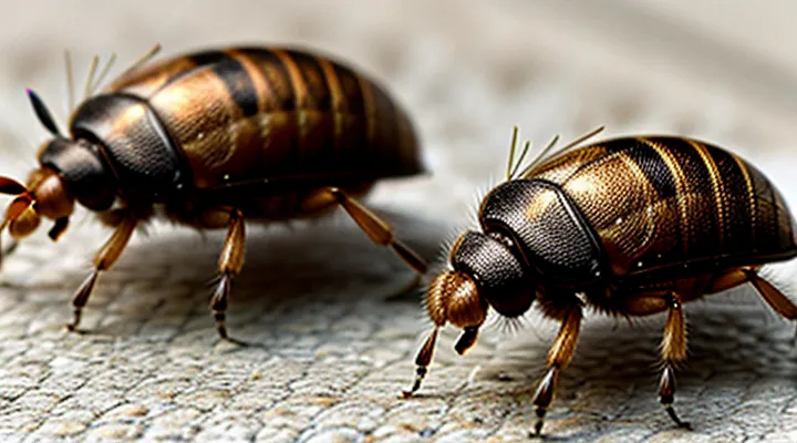 How do bedbugs move: characteristics of insect locomotion?
