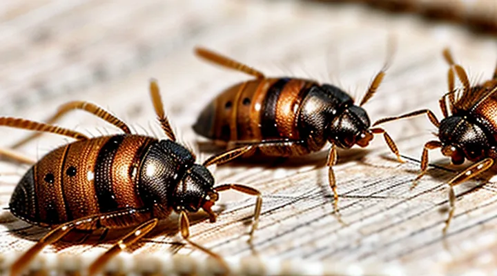 How do bedbugs navigate and locate a human host?