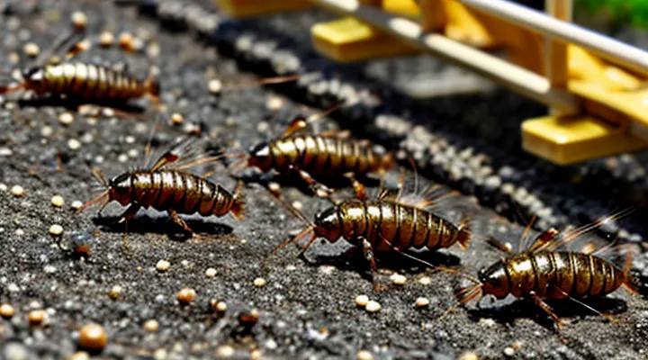 How do earth fleas reproduce?