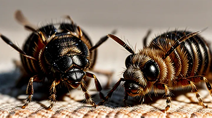 How do flea bites differ from bedbug bites?