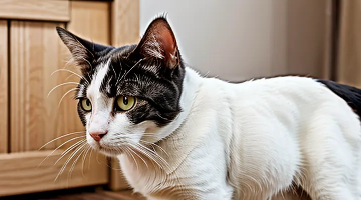 How do flea drops work on a cat's neck?