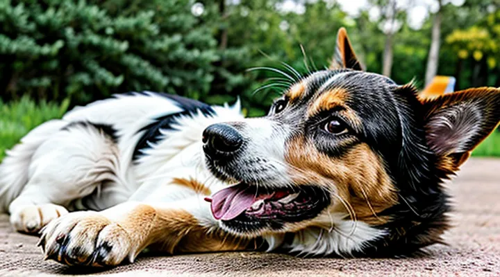 How do flea drops work on a dog's neck?