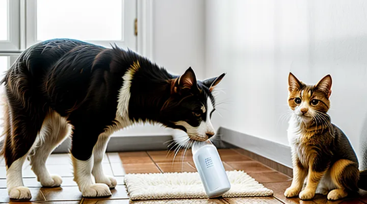 How do I use ammonia to treat fleas in the house?