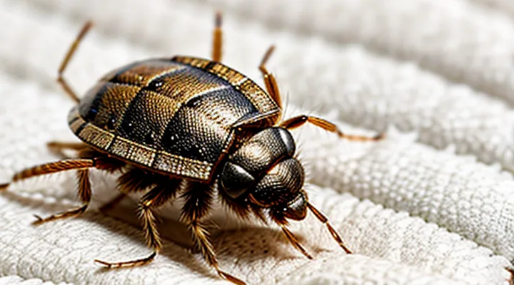 How does a bed mite differ from a bedbug?