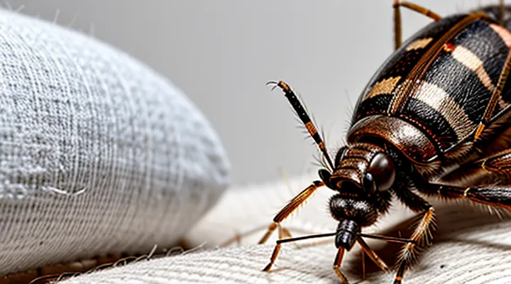 How does a bedbug bite differ from a mosquito bite?